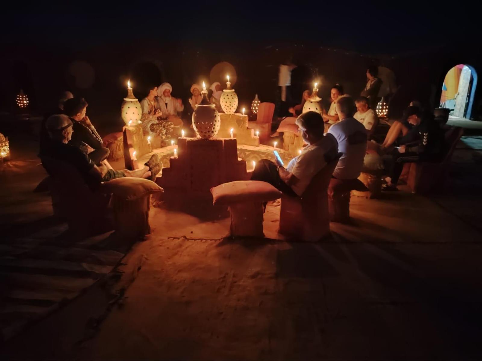 Desert Chegaga Luxury Camp El Gouera Bagian luar foto