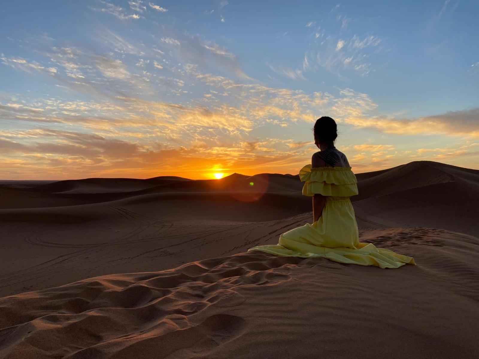 Desert Chegaga Luxury Camp El Gouera Bagian luar foto
